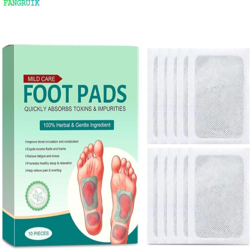 100% Merbal & Gentle Ingredient Detox Foot Patch RN (1 BOX = 20 PATCHES-BUY 1 GET 3 FREE)