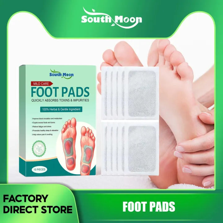 100% Merbal & Gentle Ingredient Detox Foot Patch RG (1 BOX = 20 PATCHES-BUY 1 GET 3 FREE)
