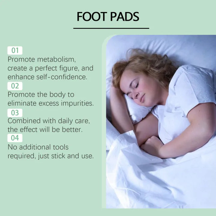 100% Merbal & Gentle Ingredient Detox Foot Patch RN (1 BOX = 20 PATCHES-BUY 1 GET 3 FREE)