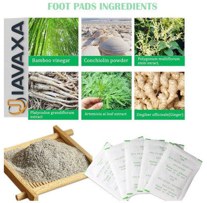 100% Merbal & Gentle Ingredient Detox Foot Patch RN (1 BOX = 20 PATCHES-BUY 1 GET 3 FREE)